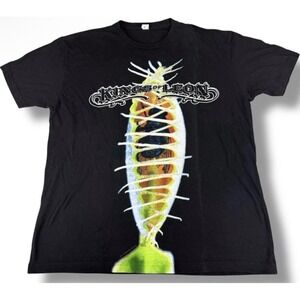 Vtg Kings of Leon 2010 North American Tour Graphic T-Shirt Black XL Next Level